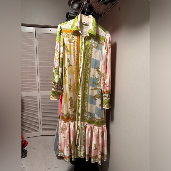 Alemais Multicolor Long Sleeve Dress - Picture 1 of 2
